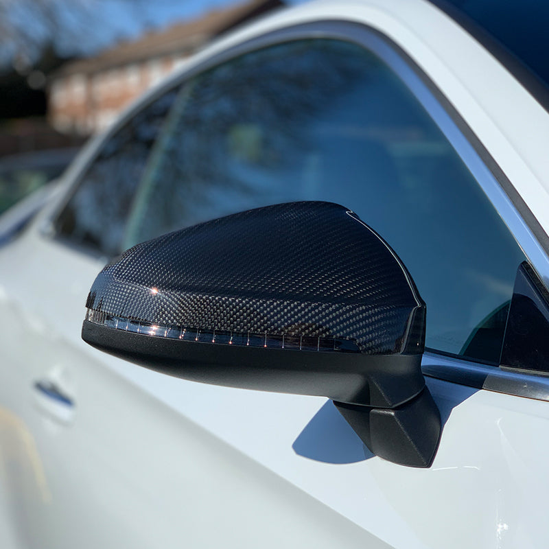 Audi A4/A5/S4/S5/RS4/RS5 B9 Carbon Fibre Mirror Covers (2017+) - Modify 71