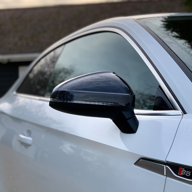 Audi A4/A5/S4/S5/RS4/RS5 B9 Carbon Fibre Mirror Covers (2017+) - Modify 71